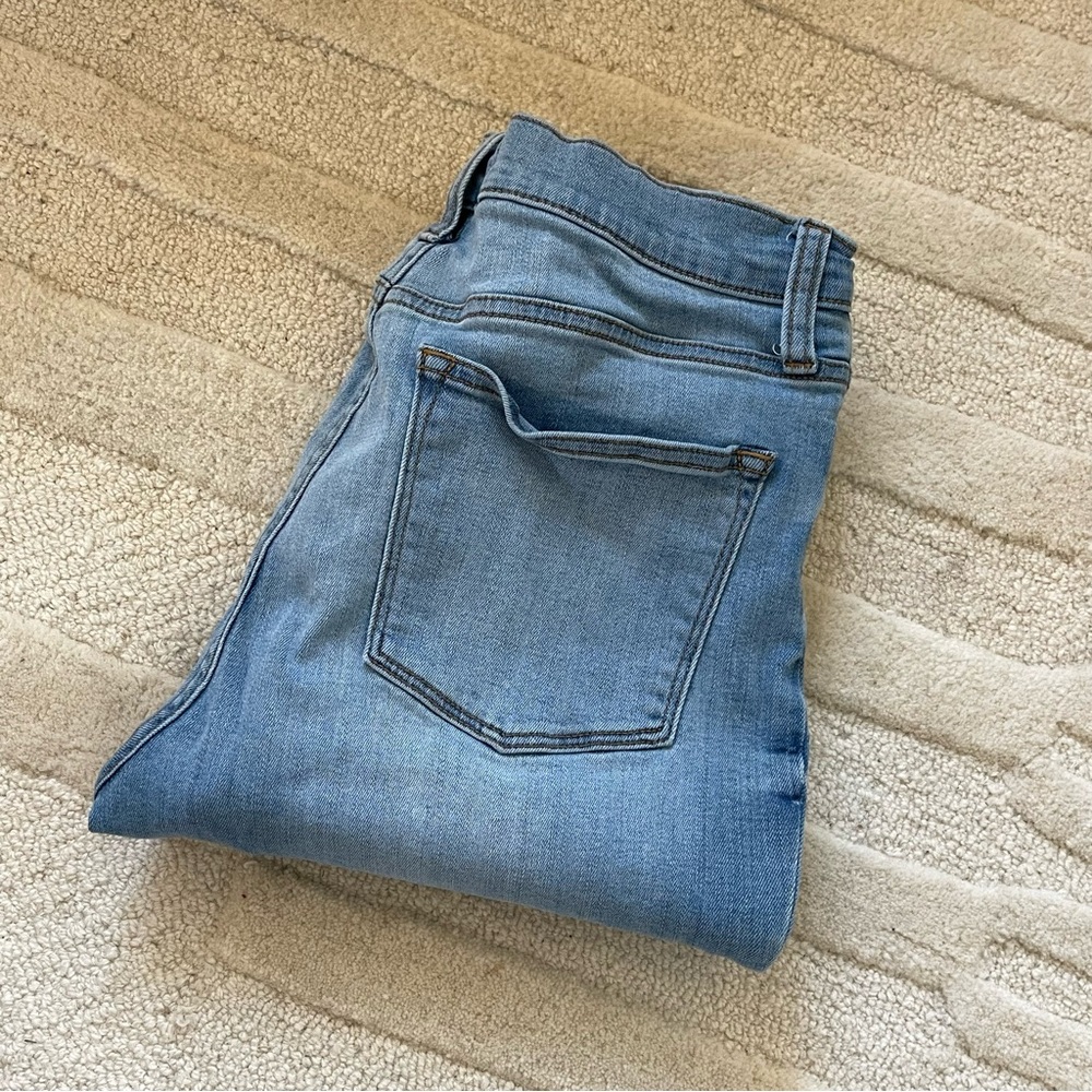 Sz 29 J Crew 10” High Rise skinny jeans